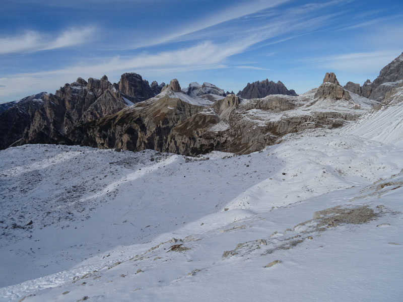 ai piedi delle....Tre Cime di Lavaredo